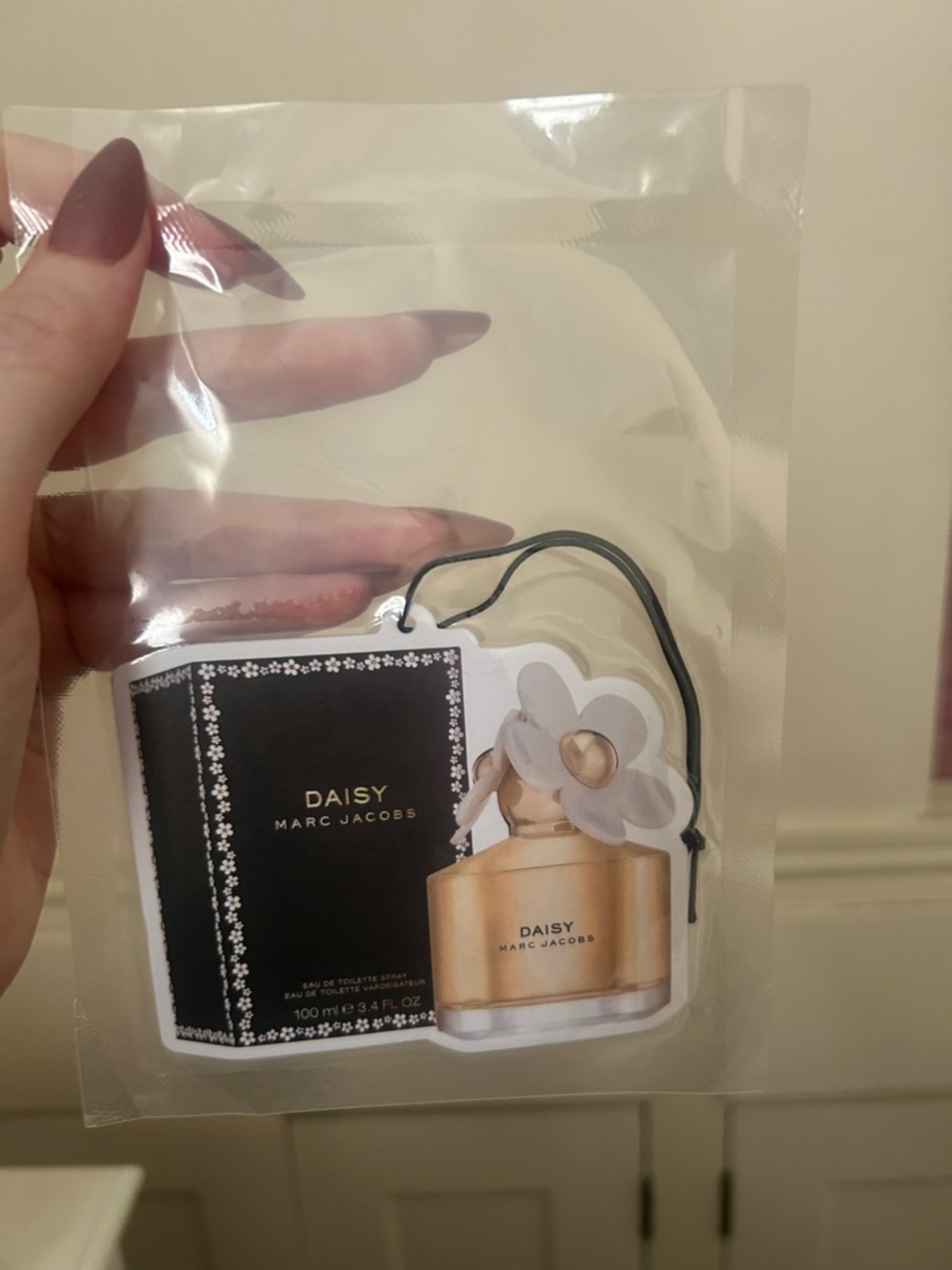 Marc Jacob’s Daisy car freshie